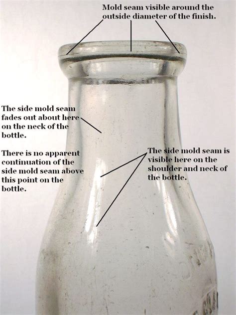 dating old milk bottles